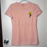 J.Crew  Short-sleeve cashmere T-shirt with tulip Photo 0