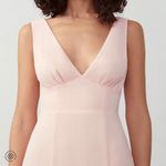 Fame and Partners Navy Tie Back Cut Out Dress Photo 7