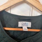 Croft & Barrow  Hunter Green Quilted Jacket Size Large Photo 4