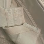 Carnival White Low Plunge longline Bustier Bra 203 strapless Womens 34A Bride Size undefined Photo 5