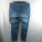 Angel Kiss  20x26 High Waisted 90s Stretch Medium Wash Crop Jeans Plus Photo 4