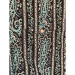 Panhandle  Blue & Black Paisley Print Short-Sleeve Top Size L/14 Photo 5
