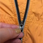 Nike  Womens Vintage Y2K Full Zip Orange Windbreaker Size Medium 8-10 Lightweight Photo 5