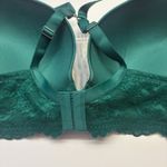 City Chic  Allure Push Up Satin Padded‎ Underwire Boudoir Sexy Bra Size 42C Green Photo 7