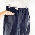 Pilcro by Anthropologie Knightsbridge Slim Tuck High Rise Ankle Jeans Black 32 Size 14 Photo 4