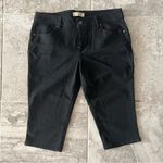 D. Jeans New York Black Capris Shorts in Black, Size 16 New w/o Tag Photo 4