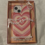 Wild Flower Magnetic Heart Latte Phone case Photo 0