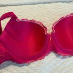 Victoria's Secret Body by Victoria Victoria’s Secret Lined Demi Bra Size 36 DD Pink Underwire Lace Photo 11