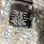 Anthropologie Moth Small Keavy Jaquard Sweater Textured Blue & Green Cardigan Photo 5