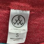Alternative  Earth Rad Heathered Red and Cream Short Sleeve Tee Womens Small Photo 9