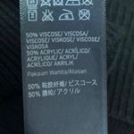 Topshop NEW  Black One Shoulder Sleeve Rings Stretch Knit Pullover Sweater Top 4 Photo 6