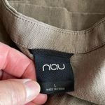 NAU Khaki Sleeveless Jumper Size L Tan Size L Photo 2