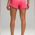 Lululemon  NWT Hotty Hot High Rise Lined 4” Shorts Size 2 Pink Glazed Photo 1