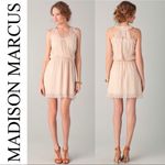 Madison Marcus  blush silk lace triumph dress Photo 3