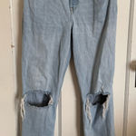 Abercrombie & Fitch  Curve Love The 90s Straight Ultra High Rise Jean size 28/6R Photo 0