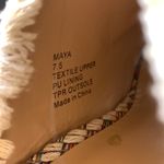 London Rag Maya Tweed Tapestry Block Heel Open Photo 7