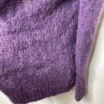 The Kooples  plum purple open mohair blend cardigan sz 1 Photo 7