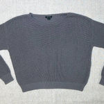 Wild Fable | Gray Cropped Sweater | Small Photo 0