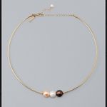 White House | Black Market WHBM Freshwater Pearl Floating Necklace Photo 0