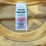 Gymshark  Women’s Camouflage Yellow Long Sleeve Gym Crop Top Shirt Size Medium Photo 7