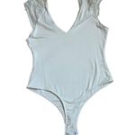 Lulus Womens Size medium Inclination Ivory Lace Cap Sleeve V Photo 6