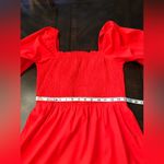 NWT Orange Smocked Knee Photo 7