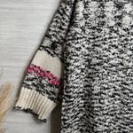 Free People sweater knit dress mini cozy oversized chunky boho warm Medium Photo 1