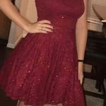 Dillard's Red Form  Dress Photo 0