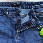 White House | Black Market Women's Sz 16 Plus Blue High Rise Skinny Capri Jeans Photo 2