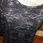 Athleta Womens Black Gray Long Sleeve Pullover Sweater Small Photo 2