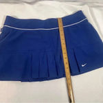 Nike Women's Essential Victory Tennis Pickleball Skort Blue Large Photo 5