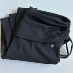 Apana  Black Fold over Waist Yoga Pants Medium Photo 0