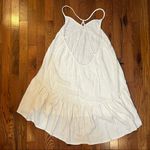 Aerie  Cream Sleeveless Flowy Sundress Medium Photo 1