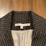 Veronica Beard  Pinstripe Beacon Dickey Jacket linen cotton blazer size 0 Photo 3