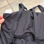 Athleta NWT  Maldives High Neck Tankini | Black | 40B/C swimsuit built in bra Photo 6