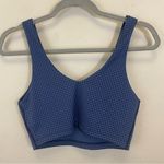 Aerie OFFLINE By Royal Navy Mini Houndstooth V-Neck Longline Sports Bra Size S Photo 4