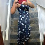 Showpo Navy Wrap Dress Photo 1