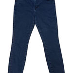 Good American Good Legs Raw Hem Skinny Jeans GLCFH9417 Black 10 / 30 Photo 0