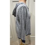 Moab Utah Lightweight Graphic Hoodie Hiking Outdoor Nature Gorpcore Mountain Blue Size L Photo 2