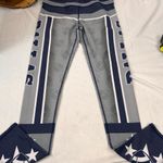 Dallas Cowboys Football Team Women’s leggings Navy and Gray Size Medium Photo 1
