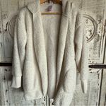 No Boundaries  White Oversized Hoodie Sweater Photo 4