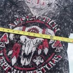 Affliction  Women's Black and Pink Graphic Tee Photo 6