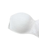 J.Crew Victorias Secret Pink White Lace Bandeau Sz L Photo 1