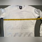 Ivy Park  Beyonce Corded 04‎ White Cotton sweatshirt, crew neck, size XS Photo 3