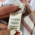 Cloth & Stone Anthropologies  Striped Jumper.‎ Linen Blend. Size Small Photo 6