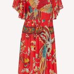 Red Valentino NWOT  bird of paradise forest dress Photo 1