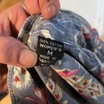 Patagonia 90s Gray Floral Casual Button Down Long Sleeve Shirt Women Size Medium Photo 6