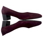 Aquatalia  Vera Weatherproof Suede Block Heel Pump Sz 10 Photo 3
