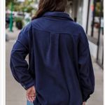 Forever 21 Navy blue shacket Photo 1