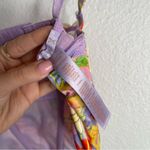 Savage Fenty Mutha Nature Satin Bustier Bra Top Lingerie Extra Small Purple Size XS Photo 3